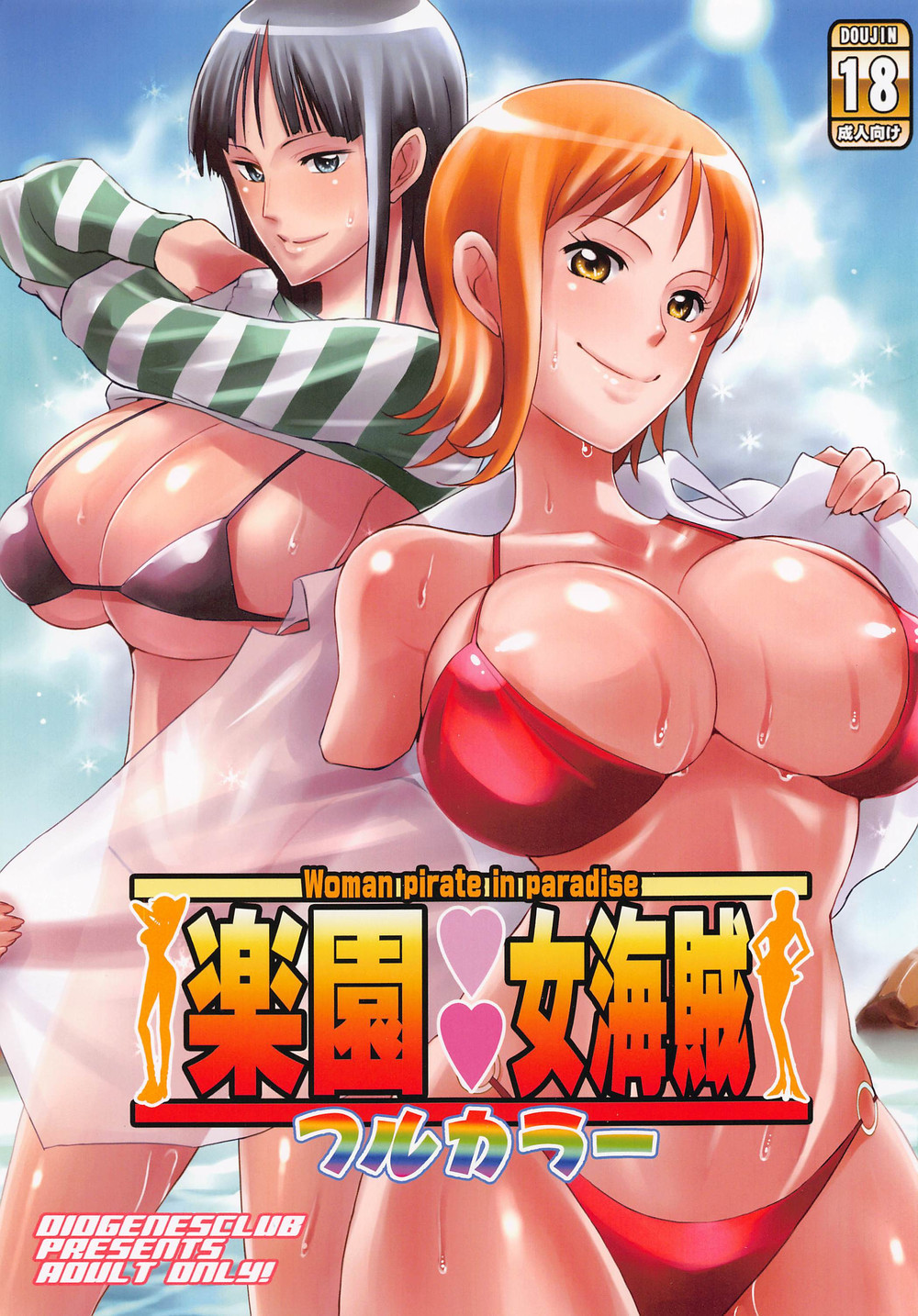 (C101) [ディオゲネスクラブ (灰川ヘムレン)] 楽園女海賊 フルカラー (ワンピース) [中国翻訳]