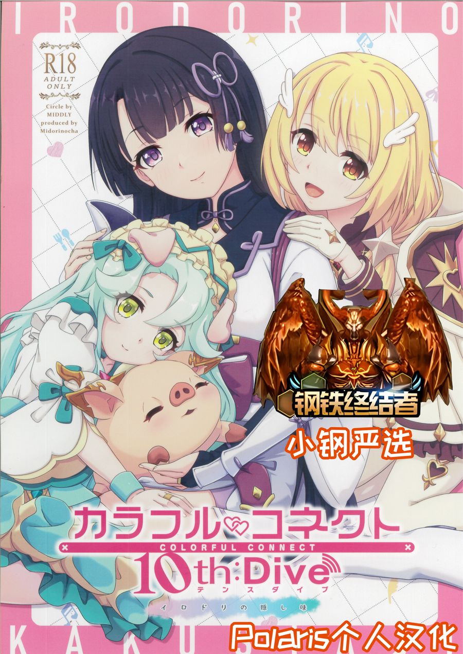(C104) [MIDDLY (みどりのちや)] カラフルコネクト 10th Dive (プリンセスコネクト!Re Dive) [Polaris个人汉化]