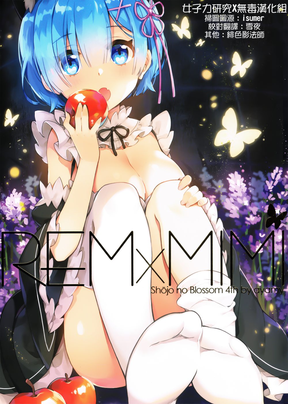 (C91)(同人誌)[ハチゴ (あやみ)] REM X MIMI (Re ゼロから始める異世界生活)[女子力研究X无毒汉化组]