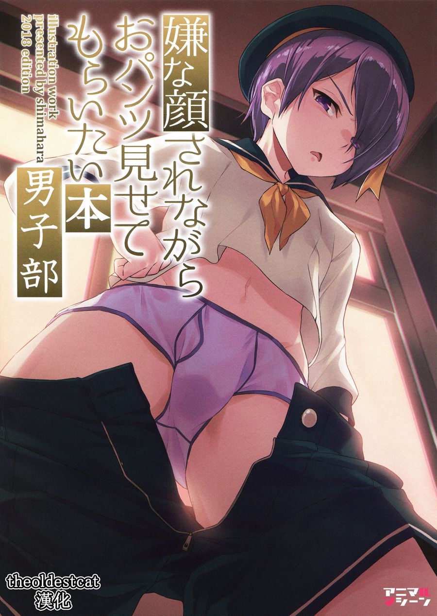 [theoldestcat汉化] (C95) [アニマルマシーン (40原)] 嫌な顔されながらおパンツ見せてもらいたい本 男子部