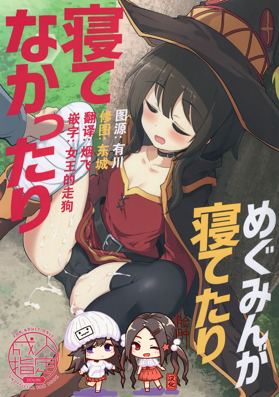 [脸肿汉化组] (C96) [瓢屋 (もみお)] めぐみんが寝てたり寝てなかったり (この素晴らしい世界に祝福を!)