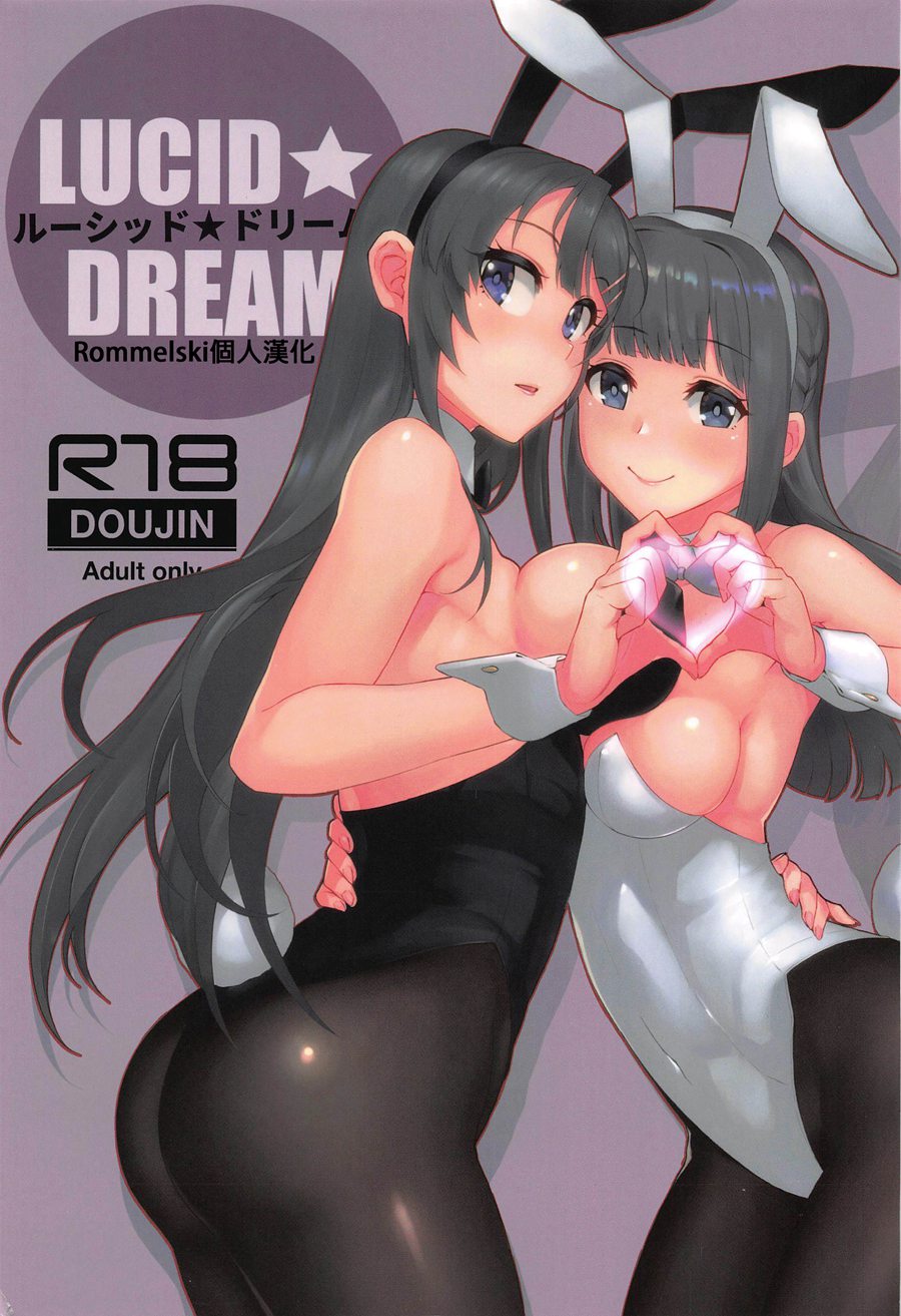 [Rommelski個人漢化] (C97) [華容道 (松果)] ルーシッド★ドリーム (青春ブタ野郎はバニーガール先輩の夢を見ない)